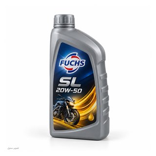روغن موتورسیکلت 1 لیتری فوکس SL 20W-50؛ تصویر سمپل