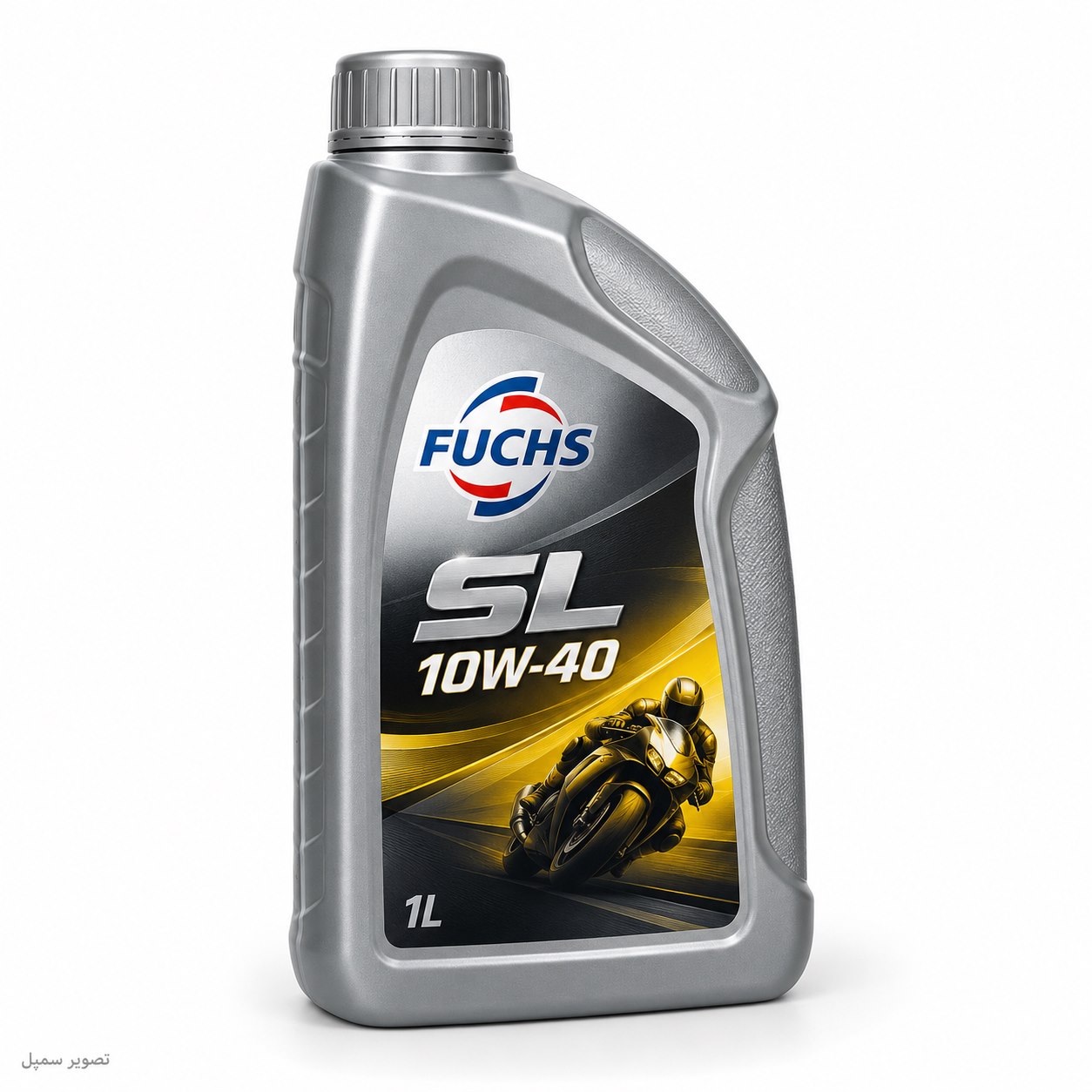 روغن موتورسیکلت 1 لیتری فوکس SL 10W-40؛ تصویر سمپل